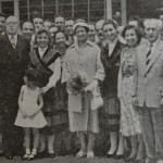 1956, Venezuela, recepción a Otero Pedrayo no aeroporto