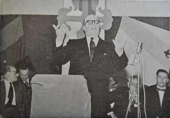Ramón Otero Pedrayo en Caracas 1956